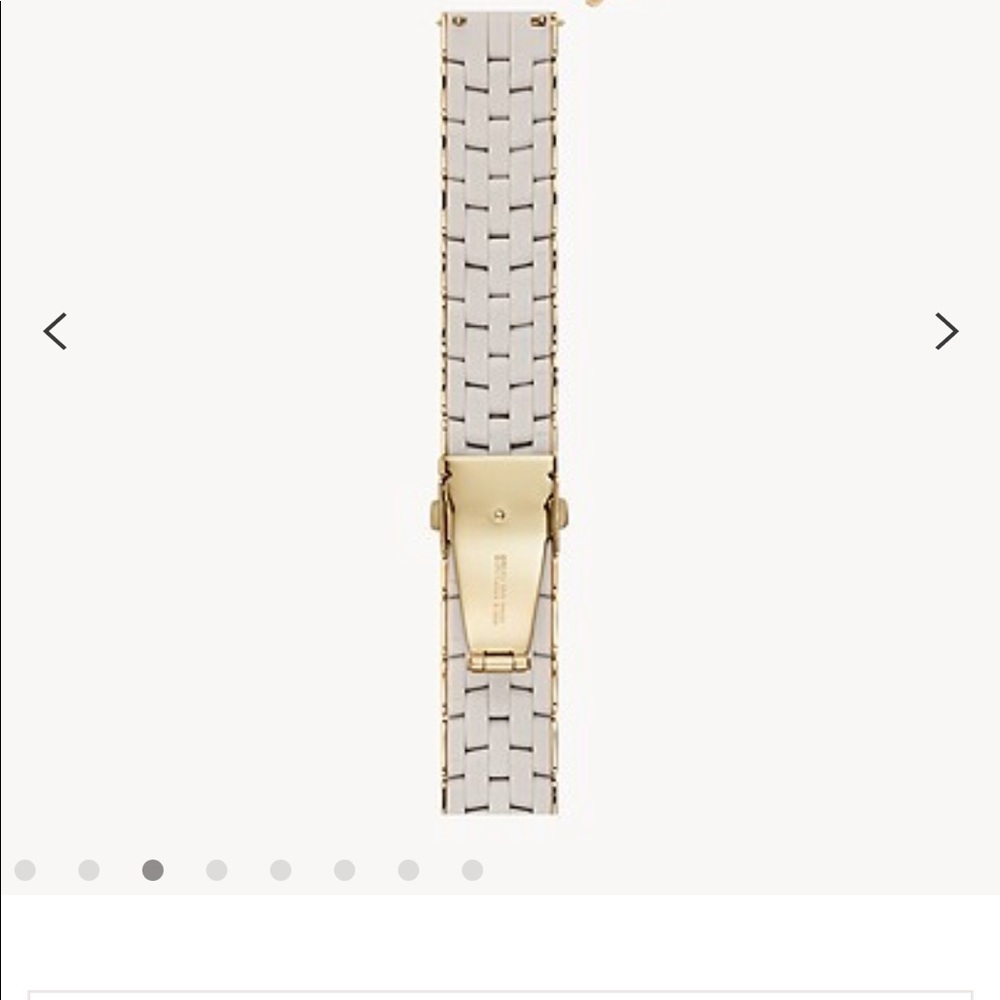 Michelle silicone wrapped bracelet watch band